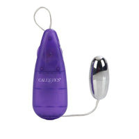Teardrop Bullet Purple Vibrating Bullet Egg Massager