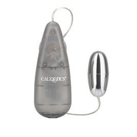 Teardrop Bullet Grey Vibrating Egg Clitoral Massager