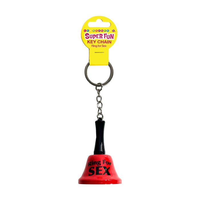 Super Fun Key Chain - Ring for Sex Red