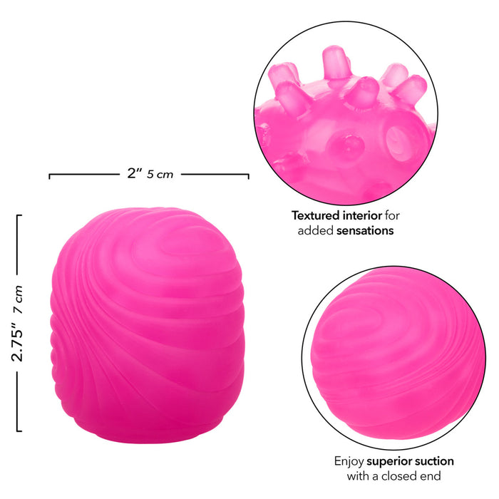 Pop Sock Textured Stroker Pink