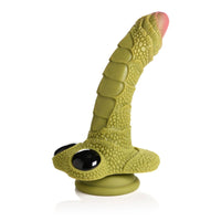 Creature Cocks Swamp Monster Green Scaly Silicone Dildo