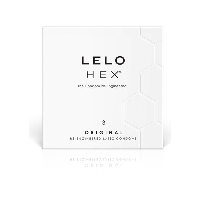 Lelo Hex Condoms Original - 3 Pack