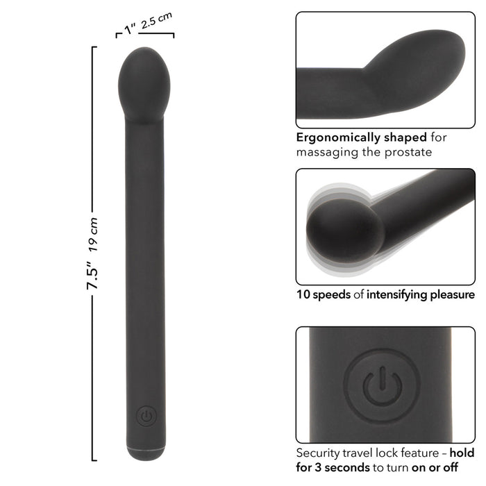 Dr. Joel Kaplan Rechargeable Prostate Massager Black