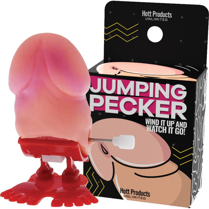 Wind Up Jumping Pecker Party Toy