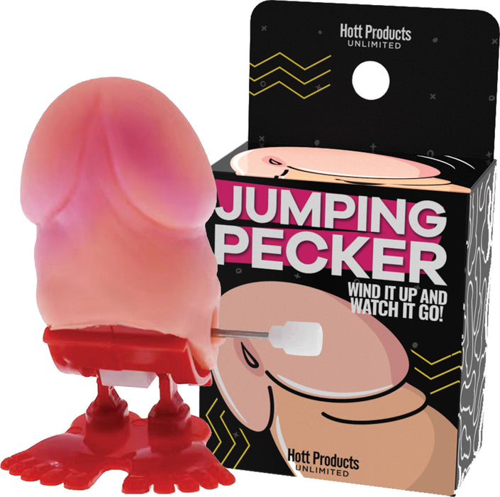 Wind Up Jumping Pecker Party Toy