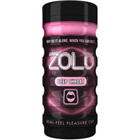 Zolo Deep Throat Cup Male Masturbator Stroker Sleeve