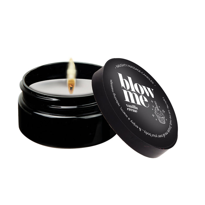 Kama Sutra Blow Me Massage Candle 2oz Vanilla