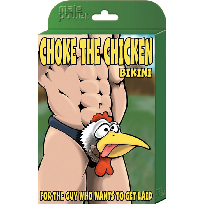 Choke the Chicken Bikini One Size Black