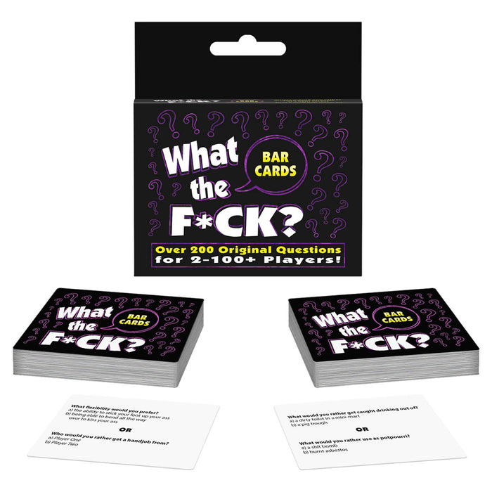 What the F*Ck? Bar Cards Drinking Game