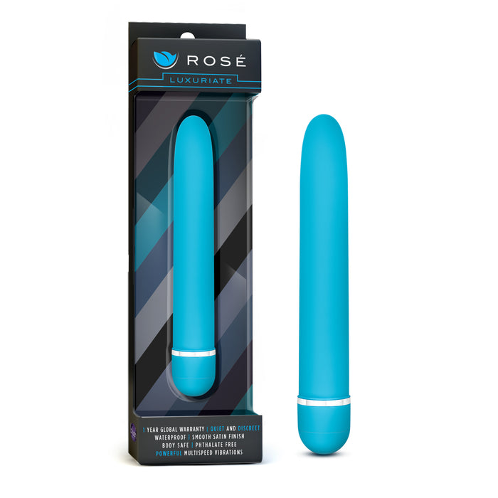 Blush Rose Luxuriate Vibrator Blue