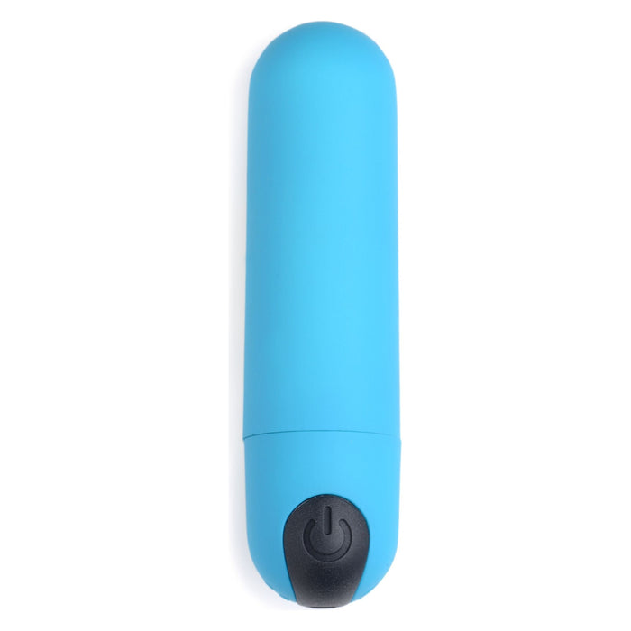 Bang Vibrating Bullet Vibe With Remote Control Blue