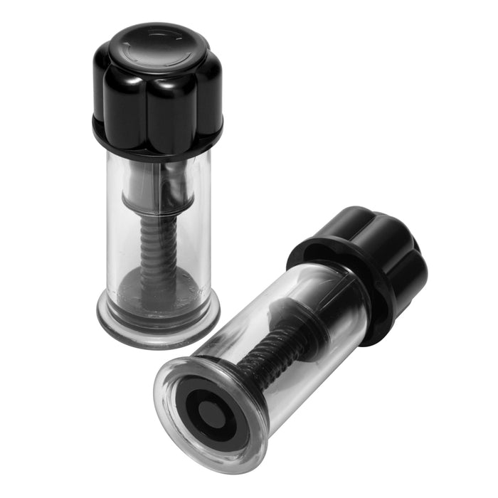 Masters Series Black Max Powerful Twist Nipple Suckers