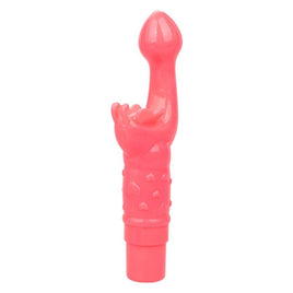 Rabbit Vibrator Rechargeable Butterfly Kiss Vibe Pink