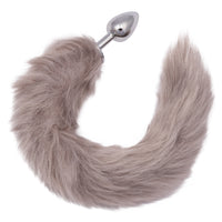 CalExotics Running Wild Tail Butt Plug Grey