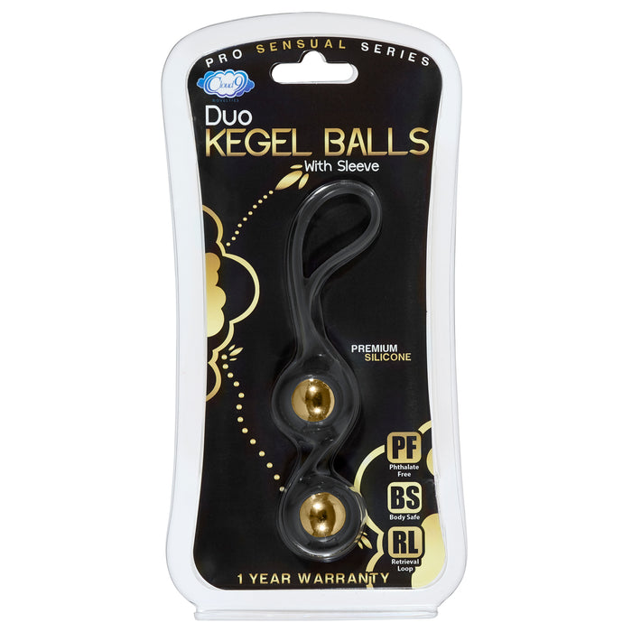 Cloud 9 Duo Kegel Balls Black