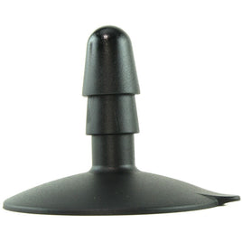 Large Vac-U-Lock Suction Cup Plug Black - Dildo Dong Attachment