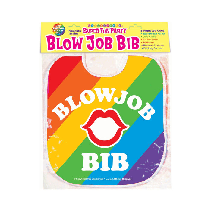 Blow Job Bib - Rainbow