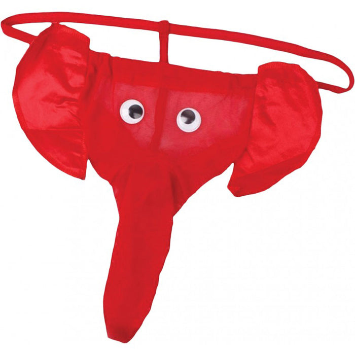 Elephant Thong Red - One Size