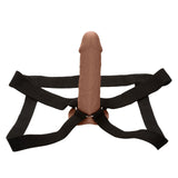 Strap-On Performance Maxx Life-Like Extension With Harness Brown
