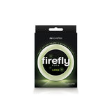 Firefly Halo Large Clear Male Silicone Cock Ring