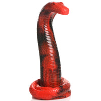 Creature Cocks King Cobra Silicone Fantasy Dildo Red