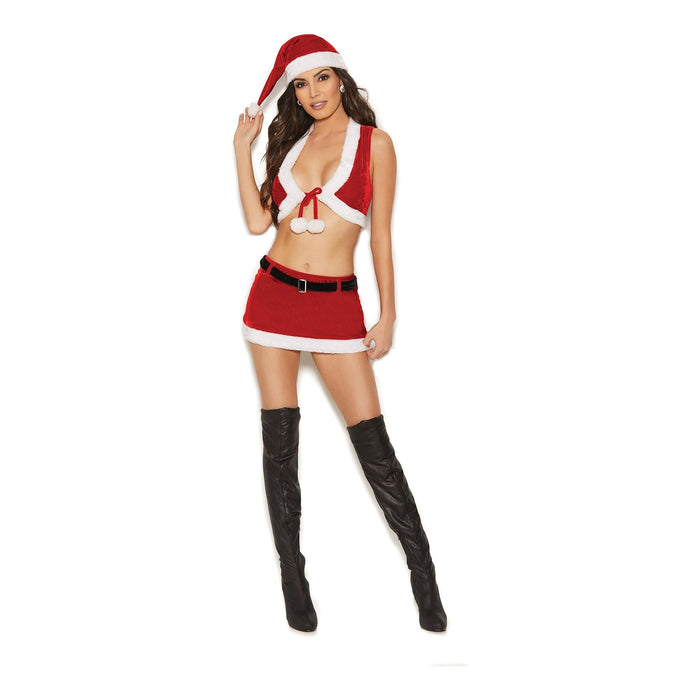 Sleigh Belle 3pc Costume Medium Red