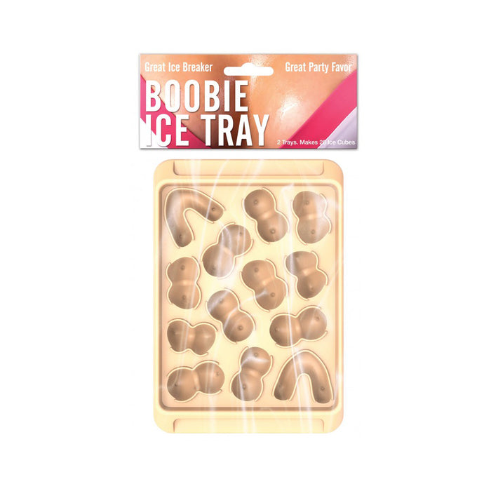 Boobie Ice Cube Tray 2 Pack Beige