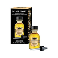 Kama Sutra Oil Of Love Kissable Body Oil .75oz - Vanilla