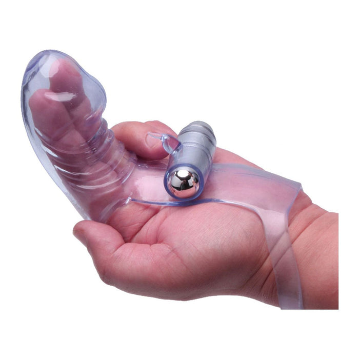 The 9's Vibrofinger Finger Vibrator Purple