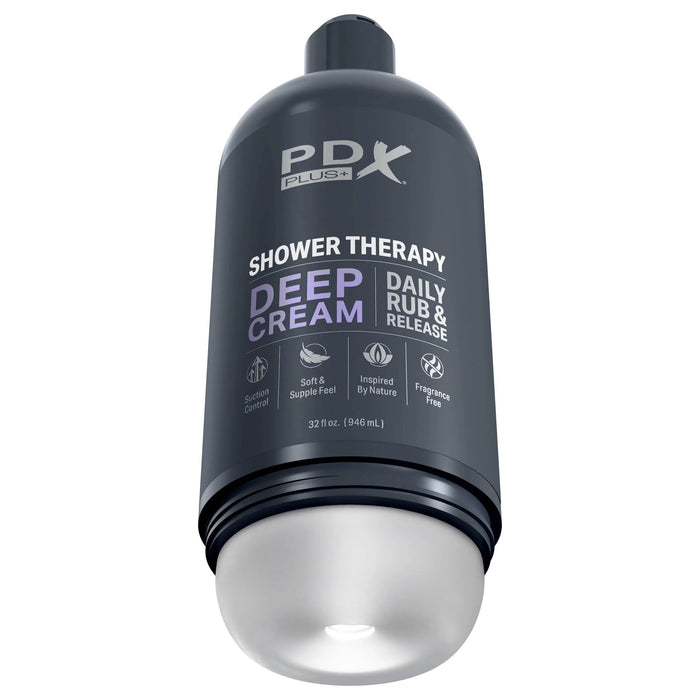 Shower Therapy Deep Cream Stroker Frosted