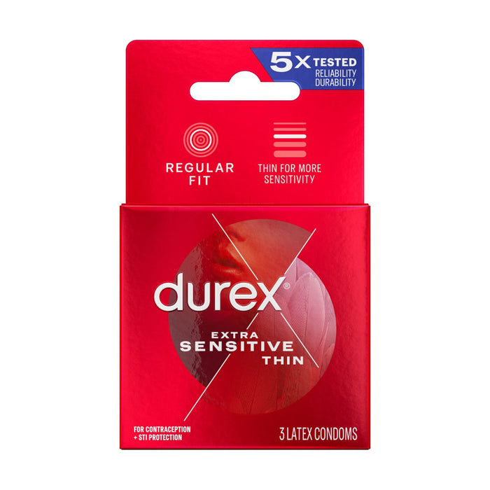 Durex Extra Sensitive Condoms - 3 Pack