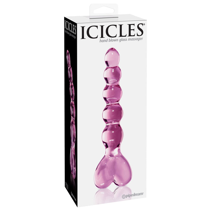 Pipedream Icicles No. 43 Glass Dildo Pink