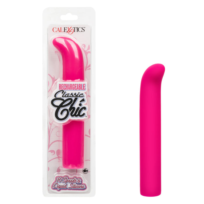 Rechargeable Classic Chic Standard "G" Vibrator Pink