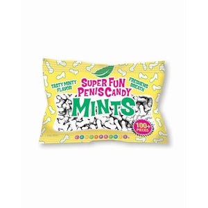 Super Fun Penis Mints! Penis shaped Candy 3oz Bag