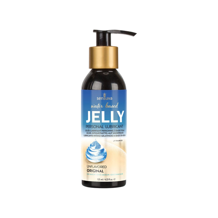 Sensuva Jelly Water-Based Personal Lubricant 4oz