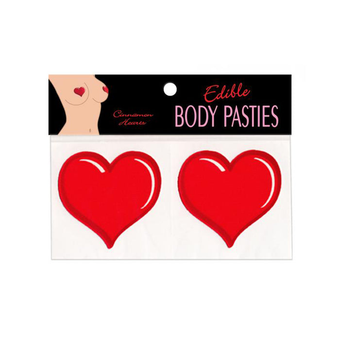 Edible Pasties Red Cinnamon Hearts