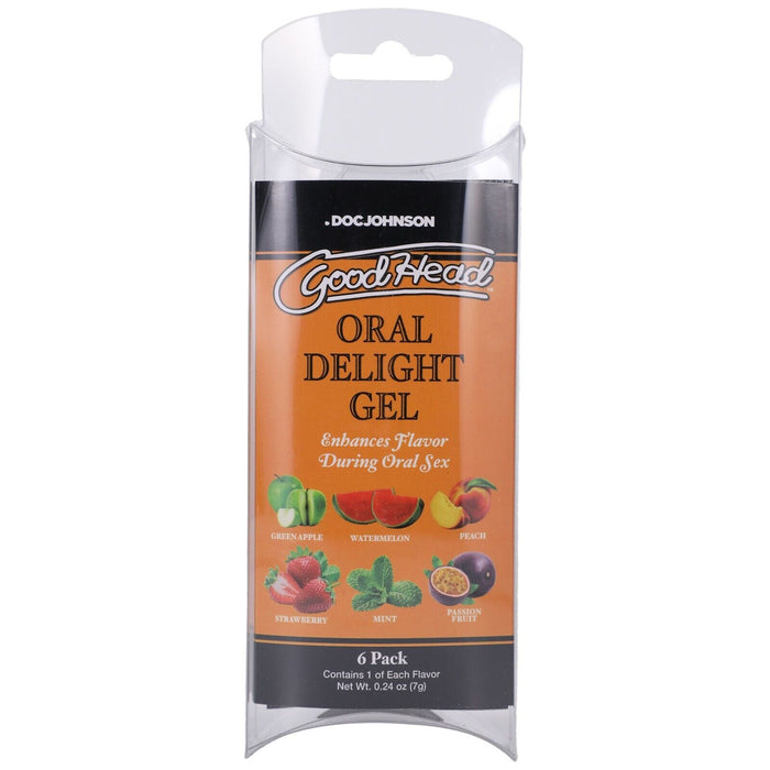 Goodhead Oral Delight Gel Fruit Flavors 6 Pack