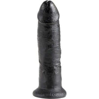 King Cock 9" Cock Black - Realistic Dildo Dong