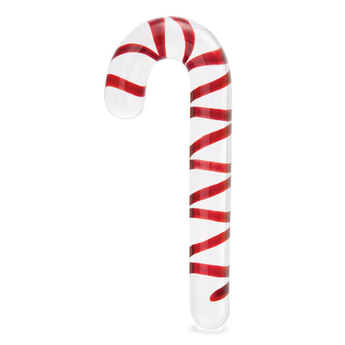 Glas Candy Cane Dream 7.5" Glass Dildo