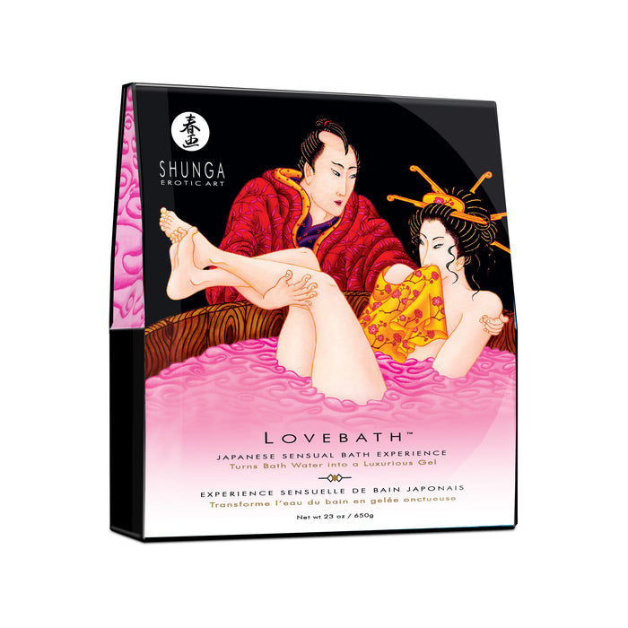 Shunga Lovebath Bath Salts Dragon Fruit 23oz