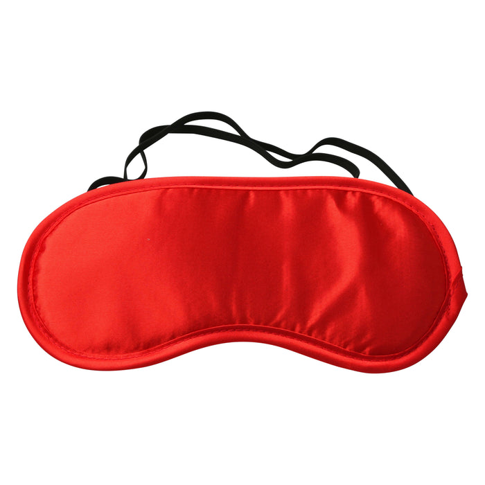 Sex and Mischief Satin Blindfold Red