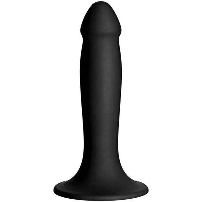 Vac-U-Lock Smooth Silicone Dong Dildo Black