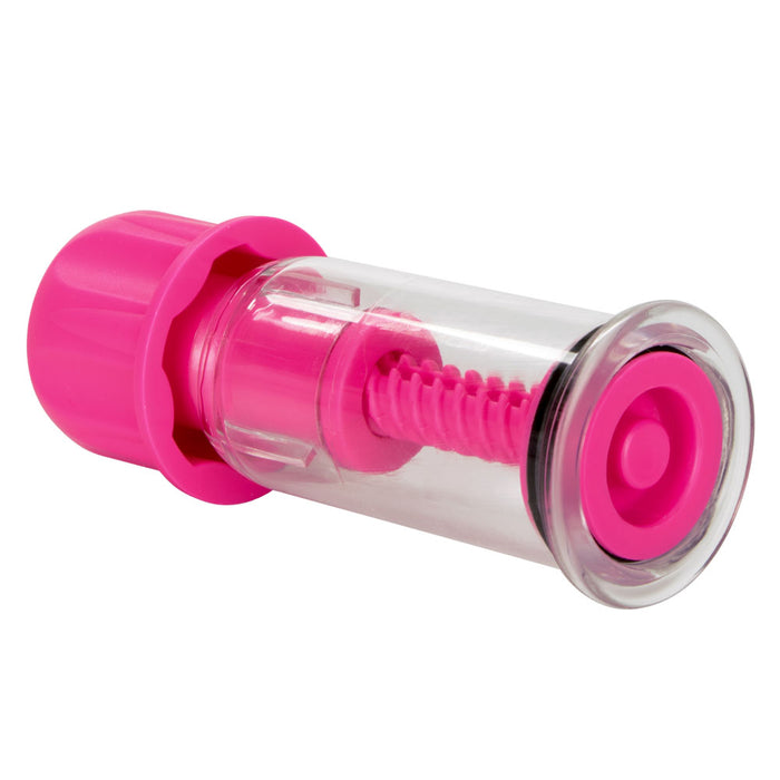 Nipple Play Vacuum Twist Suckers Pink