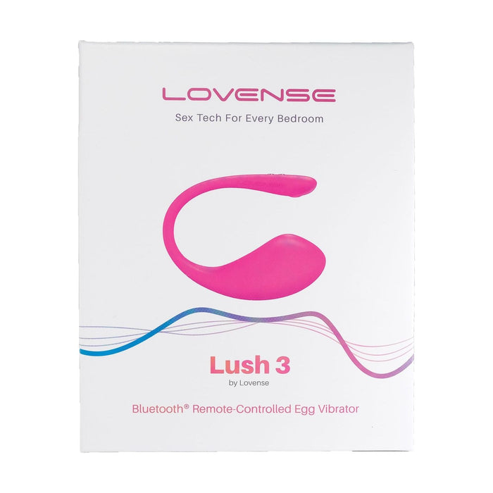 Lovense Lush 3.0 Sound Activated Camming Vibrator Pink