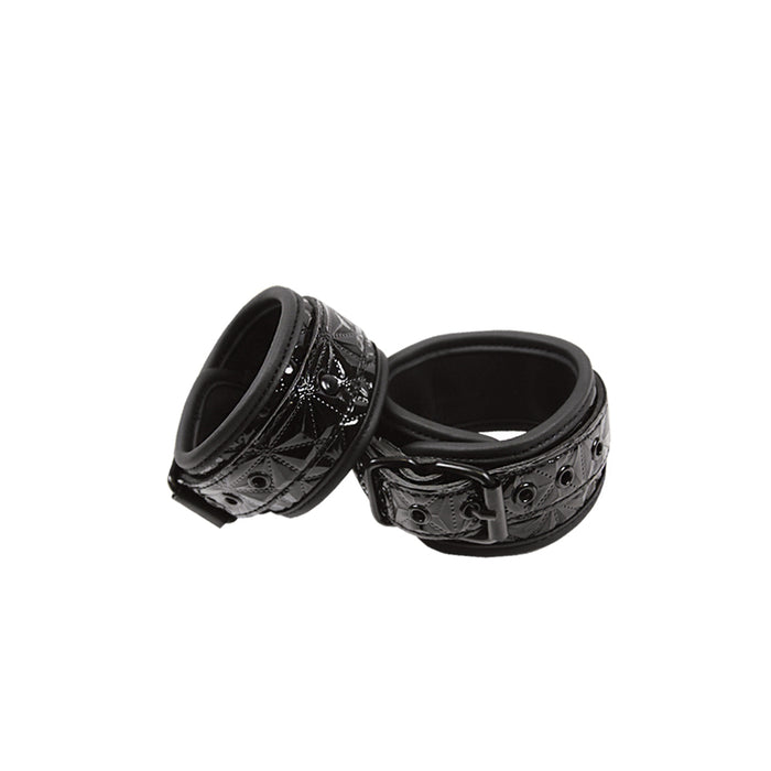 Sinful Wrist Cuffs Black