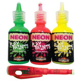 Neon Play Paints w/ Ultraviolet Pen Assorted Colors Couples Foreplay Fun