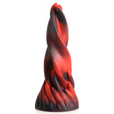 Creature Cocks Hell Kiss Twisted Tongues Silicone Dildo Red