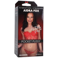 Signature Strokers Aidra Fox Ultraskyn Pocket Pussy Male Masturbator
