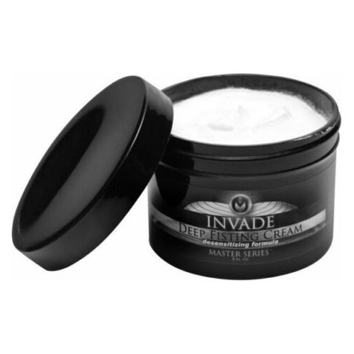 Invade Deep Fisting Cream 8oz Desensitizing Personal Anal Lubricant Lube