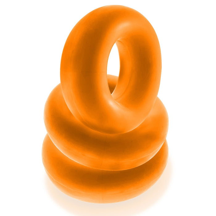 Fat Willy 3-Pack Jumbo C-Rings Orange